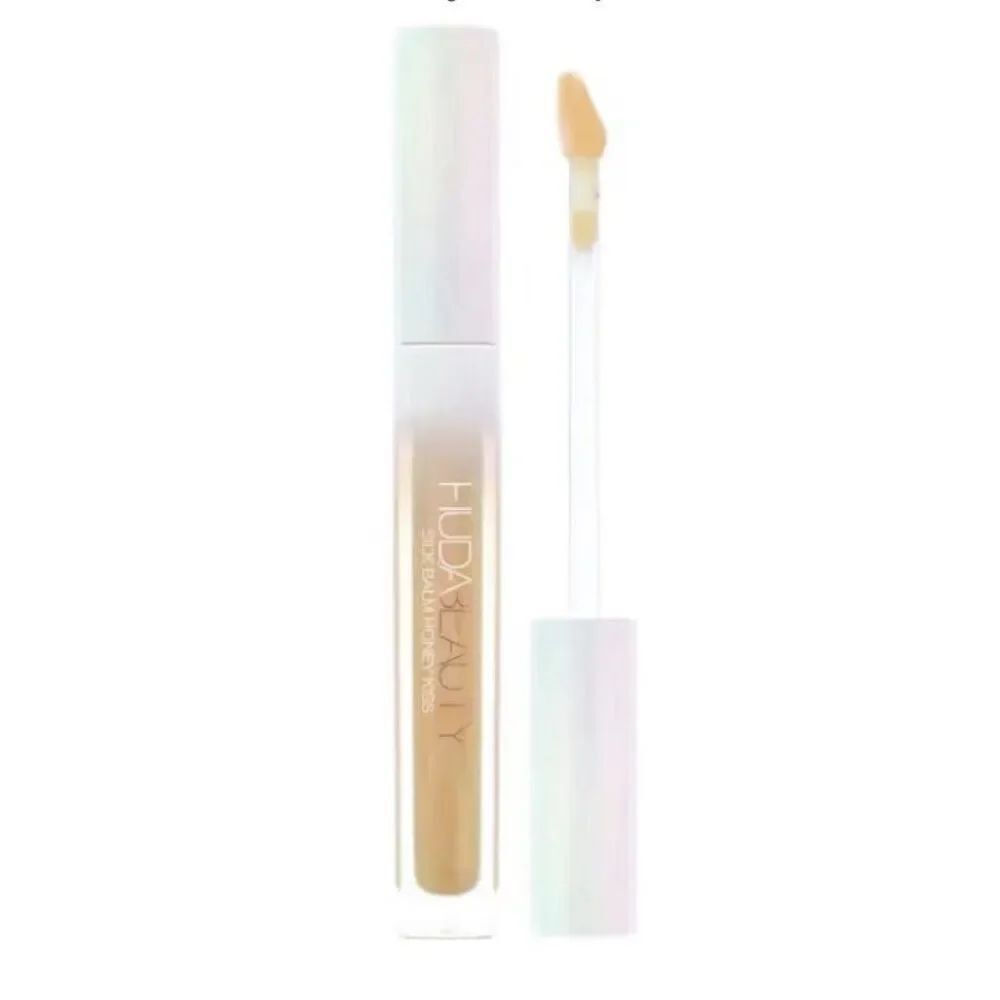 Huda Beauty Silk Balm Honey Kiss Plumping Lip Balm Queen Bee NIB